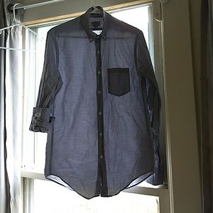 J. Crew Men's Thin Stripe Button Down, Size S Slim